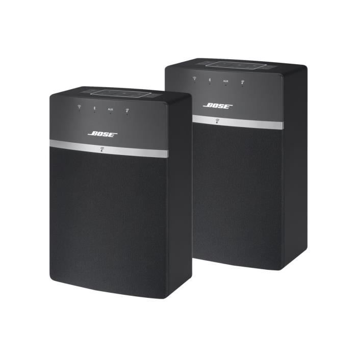 Bose SoundTouch 10 x 2 Wireless Starter Pack Haut parleurs sans fil Bluetooth Wi Fi