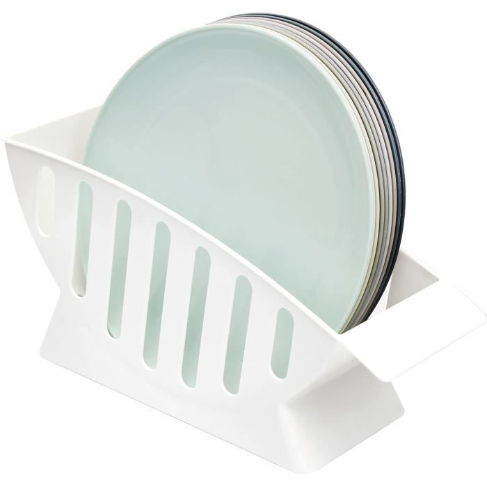Support Rangement Vaisselle INOOMP Métal Doré – Porte-assiettes égouttoir Multifonction Pour Cuisine
