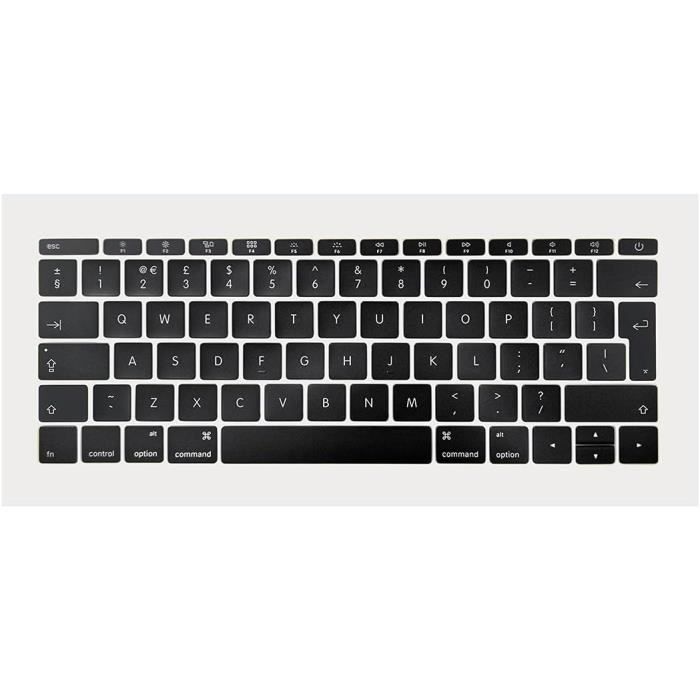 CTBDZ Kit Complet Touches Clavier QWERTY UK Pour MacBook Air 13" A2337 M1 2020-2021