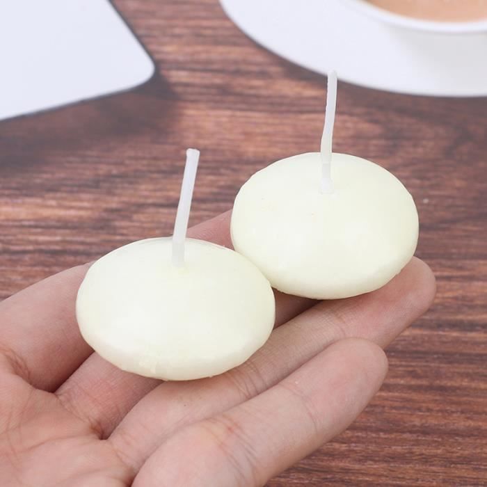 36 Bougies Flottantes - Blanc, Rose, Rouge | Pour Centre De Table, Mariage, Ambiance Romantique