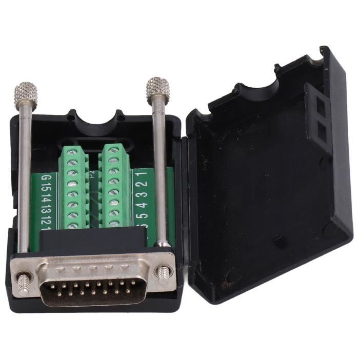 Connecteurs DB9 Femelles Futheda - Lot De 2 Pour Câblage Série RS-232 Sans Soudure