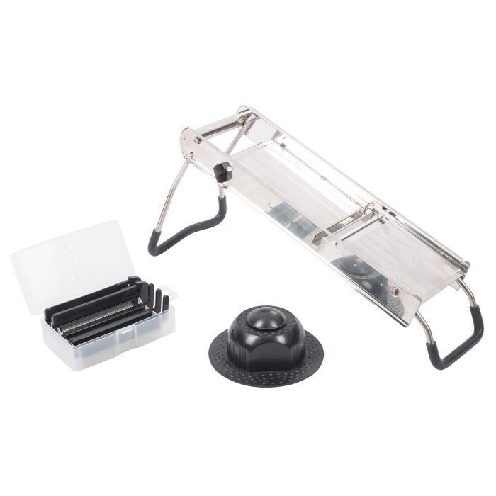 Mandoline Pro Gam'Hotel avec 5 lames en Inox Gam'Hotel Qualité Pro
