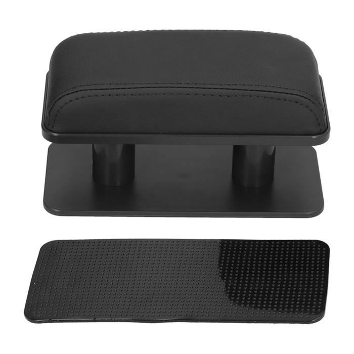 Support Accoudoir Avant Gauche/droit Voiture - Compatible Peugeot 307 SW Et Picasso 408 - Réglage Siège Plastique Noir