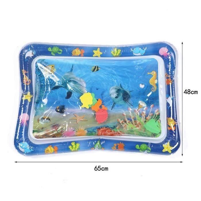Grand Bébé Tapis Eau Deveil AUCRSOZK 95x76cm Tummy Time Tapis Jeu D'Eau Eveil pour Bébé de 3 6 9 Grand Bébé Tapis Eau Deveil AUCRSOZK 95x76cm Tummy Time Tapis Jeu D'Eau Eveil pour Bébé de 3 6 9