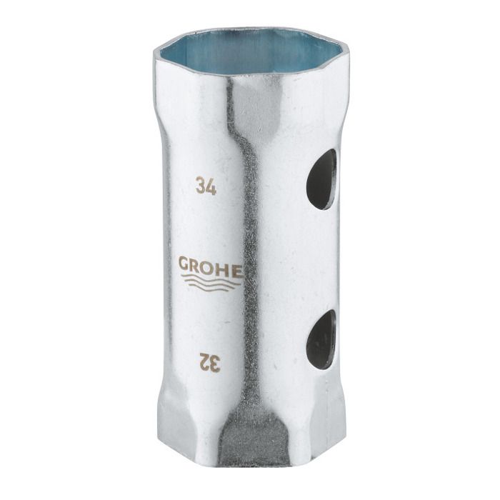 Clé à douille - GROHE - 19332000 - Ø 34 mm - Ø 32 mm - Métal chromé ...