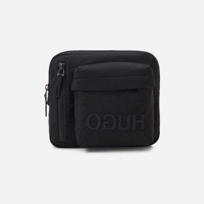 Sac Banane Hugo Boss Bumbag Noir Cdiscount Bagagerie Maroquinerie