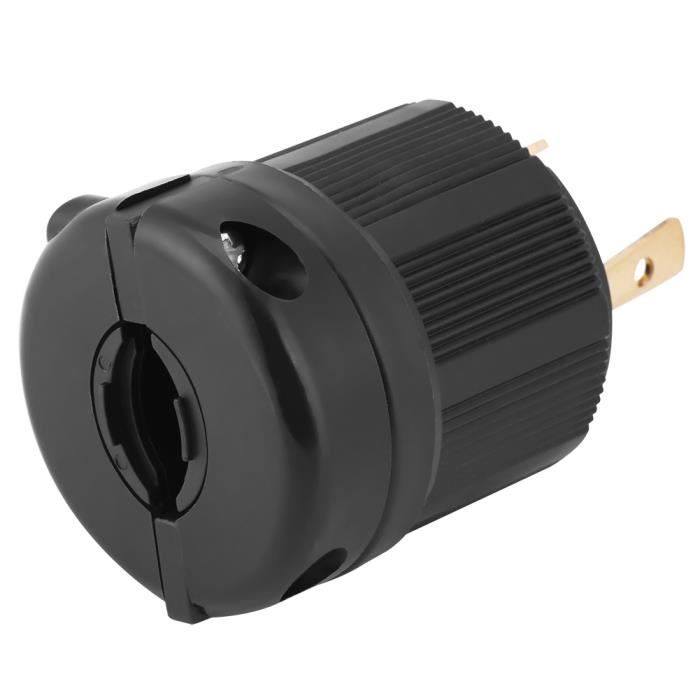 Lot De 4 Prises Mâles Hubbell Twist Lock 30A 250V - Modèle L630PBKM2 NEMA L6-30 (Occasion)