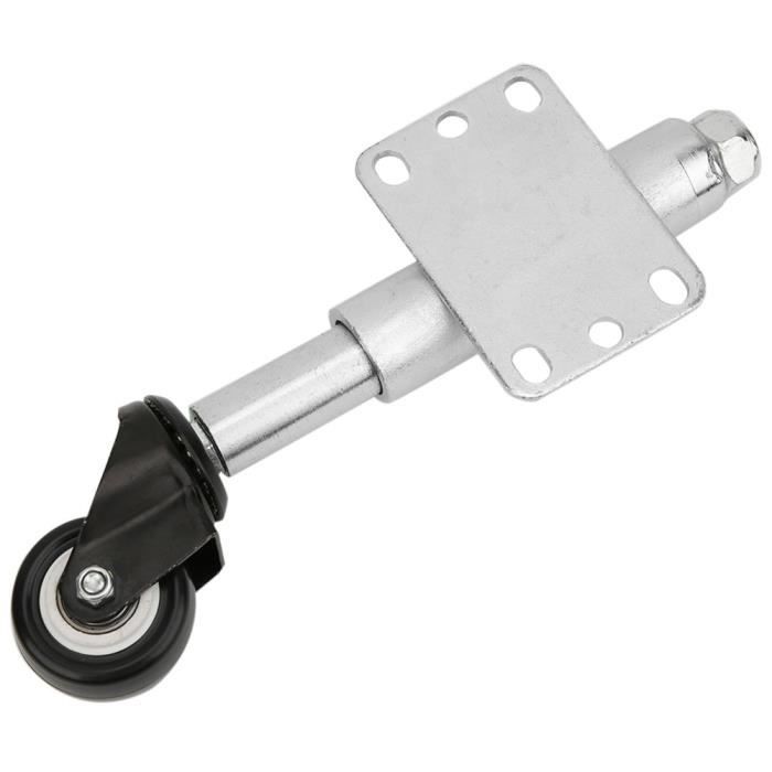 Roulette De Porte à Ressort Robuste 220 Lb - Roue Pivotante Universelle Pour Portes Lourdes