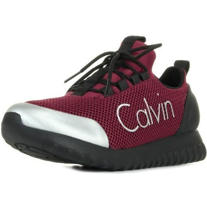 basket calvin klein rouge