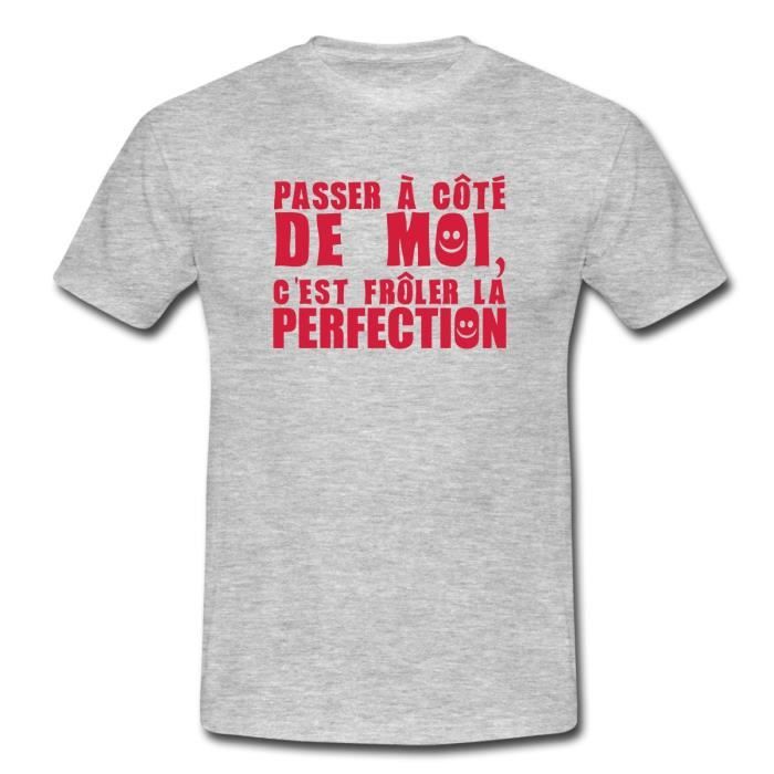 Citation Froler La Perfection Humour T Shirt Homme De Spreadshirt Gris Chine Achat Vente T Shirt Cdiscount Citation Froler La Perfection Humour T Shirt Homme De Spreadshirt Gris Chine Achat Vente T Shirt Cdiscount