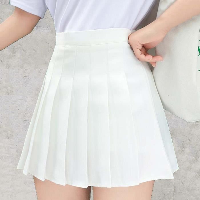 Jupe - Normal White - Mini jupe Sexy taille haute pour femmes - Couleur ...