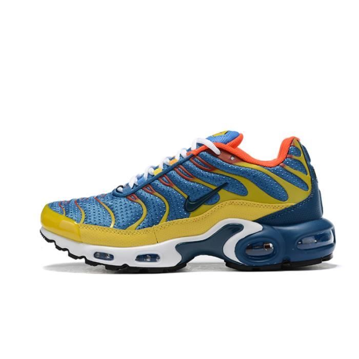 nike air max plus blue yellow