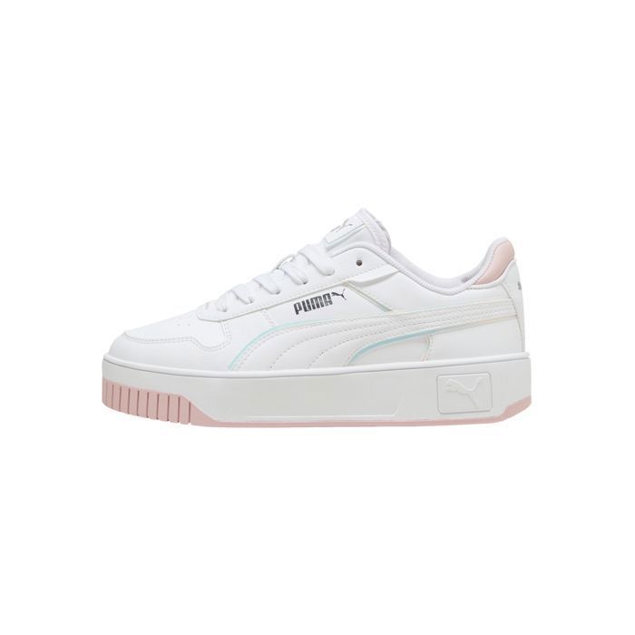 Puma Basket Basse à Lacets Puma Junior Carina Street Holo 2 - Blanc Mauve Mist