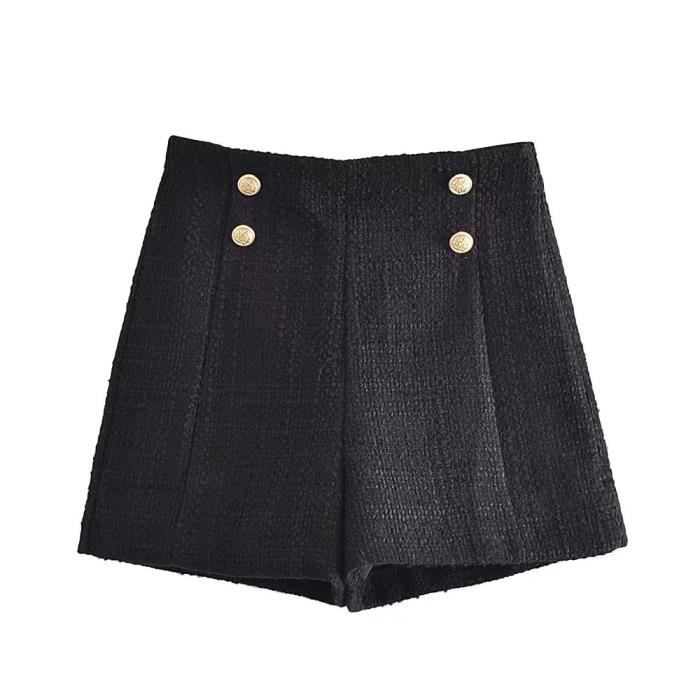 Veste Blazer Lanvin En Tweed Noir - Taille M - Épaule Structurée, Col Satiné