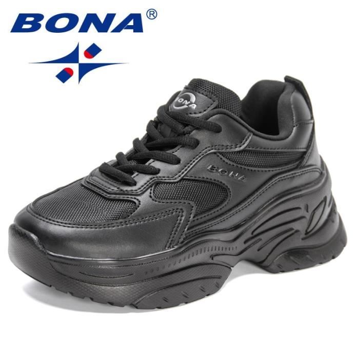 Chaussures De Sport Femme Légères Maille Respirante - Baskets Plate-Forme Confortables 35-42 EU