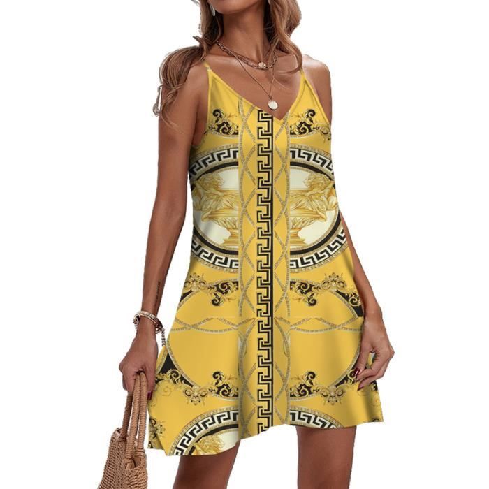 Robe longue à bretelles ample et réversible Lazüli, Noir