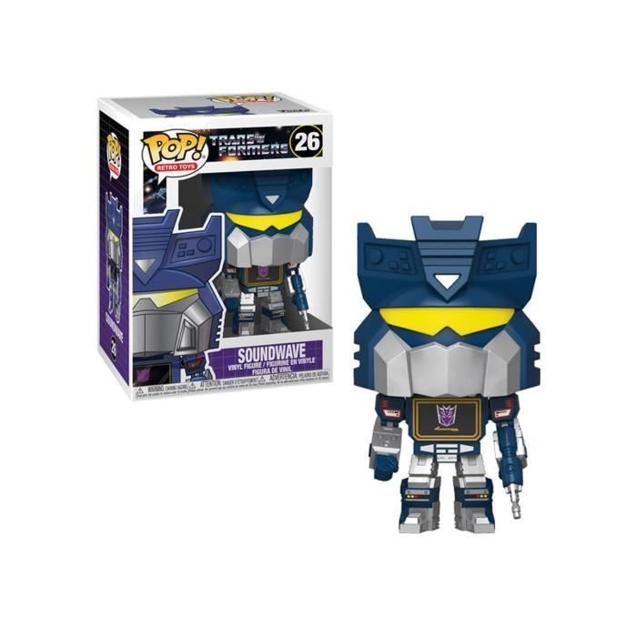 Figurine Transformers - Soundwave Pop 10cm - Cdiscount Jeux - Jouets