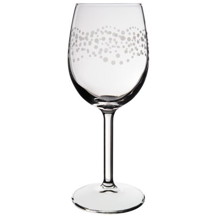 6 verres à pied ballon 58 cl Symétrie | Maisons du Monde