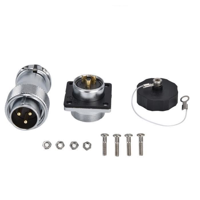 Connecteur étanche WS28 16 Broches - Prise Aviation Haute Tension IP65