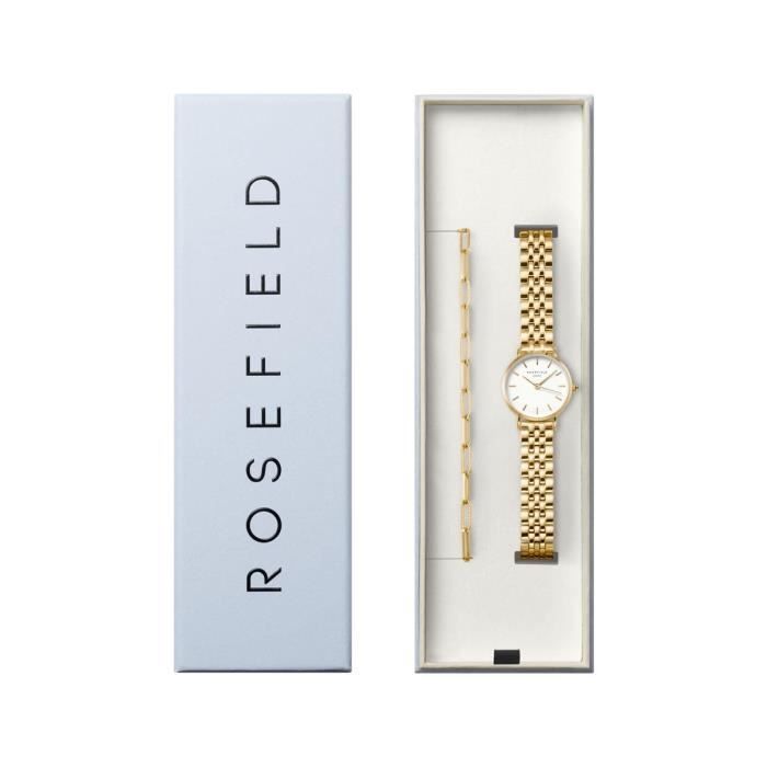 Montre - ROSEFIELD - Small Edit - Étanchéité 3 ATM - Quartz - Bracelet en acier