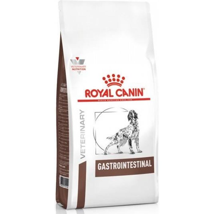 Croquettes Royal Canin Veterinary Diet Gastro Intestinal pour chiens Sac 15 kg