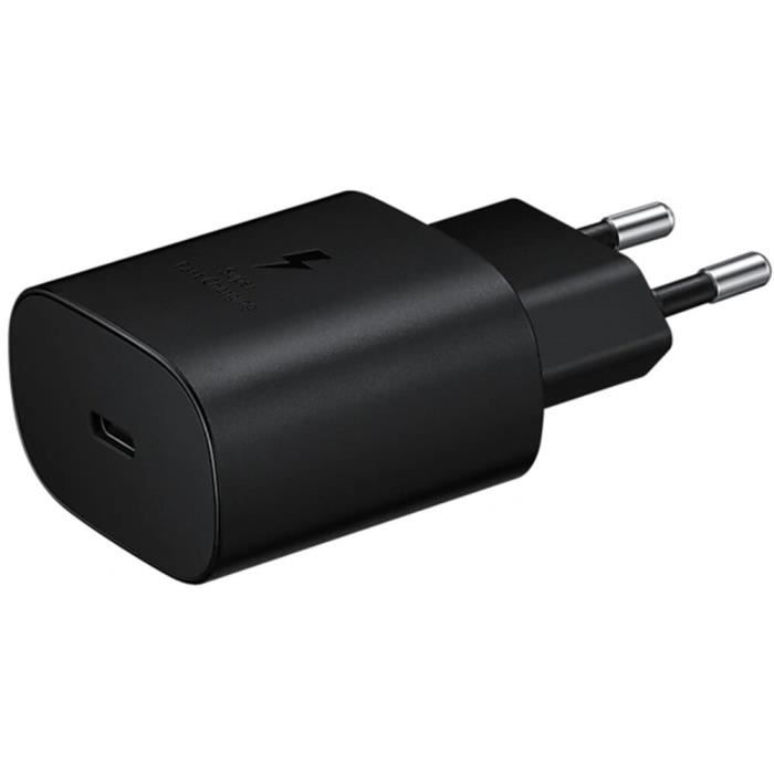 Adaptateur Original Fast Charging USB C 25 Watts Samsung