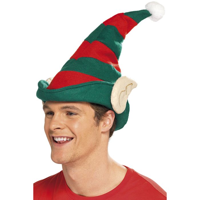 Chapeau lutin avec grelots Noël adulte Chapeau lutin avec grelots Noël adulte