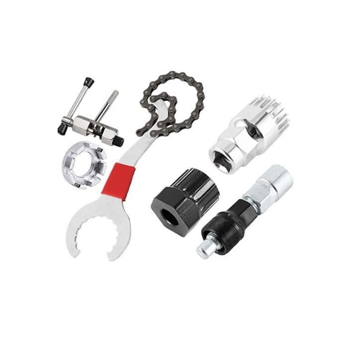 Vroxdrez Extracteur De Manivelle De Vélo – Outil Compact En Acier Trempé – Réparation Et Entretien VTT, Route, BMX – Compatible Manivelles Coniques