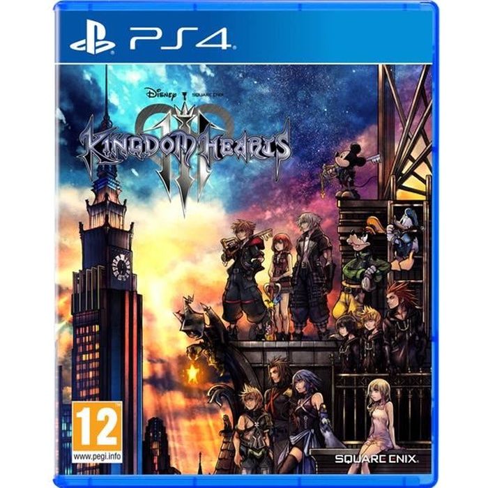 Jeu PS4 Kingdom Hearts 3 - Square Enix - Standard - Action, Jeu de rôle
