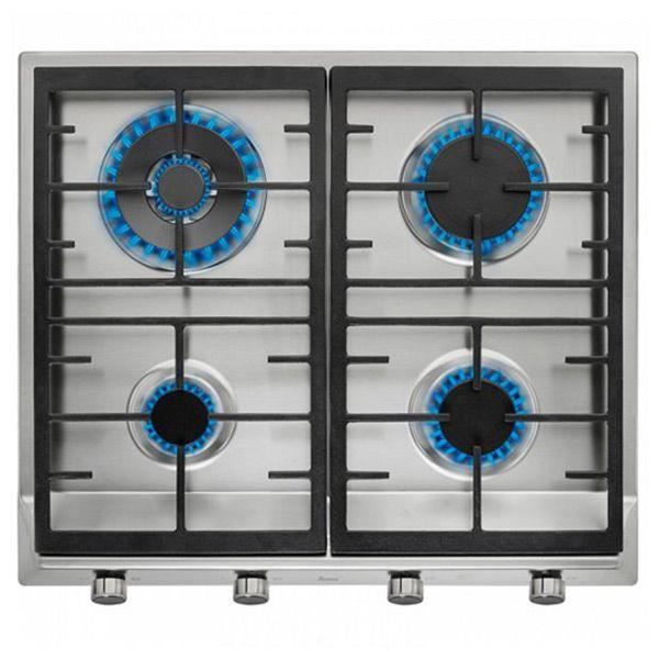 Teka Ex 60 1 4g Ai Al Dr Nat Acier Inoxydable Intégré Gaz 4 Zone(s)