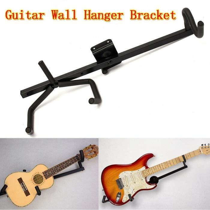 TEMPSA Support Mural Universel Stand Crochet Fixation pour Guitare Basse électrique Cdiscount