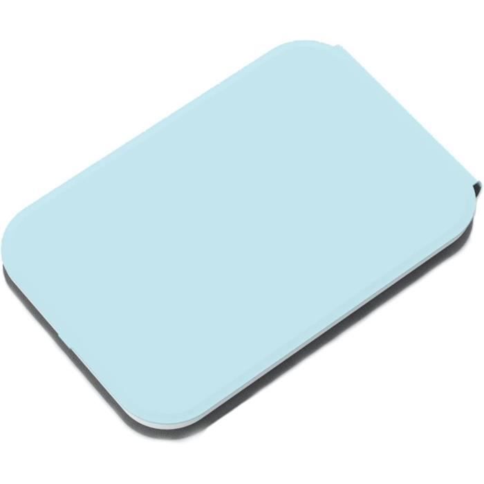 Miroir De Maquillage LED Portable Rechargeable - 2 Faces (1x Et 3x), Lumières 3 Couleurs Réglables, Batterie 1000 MAh, Design Pliable Sur Pied