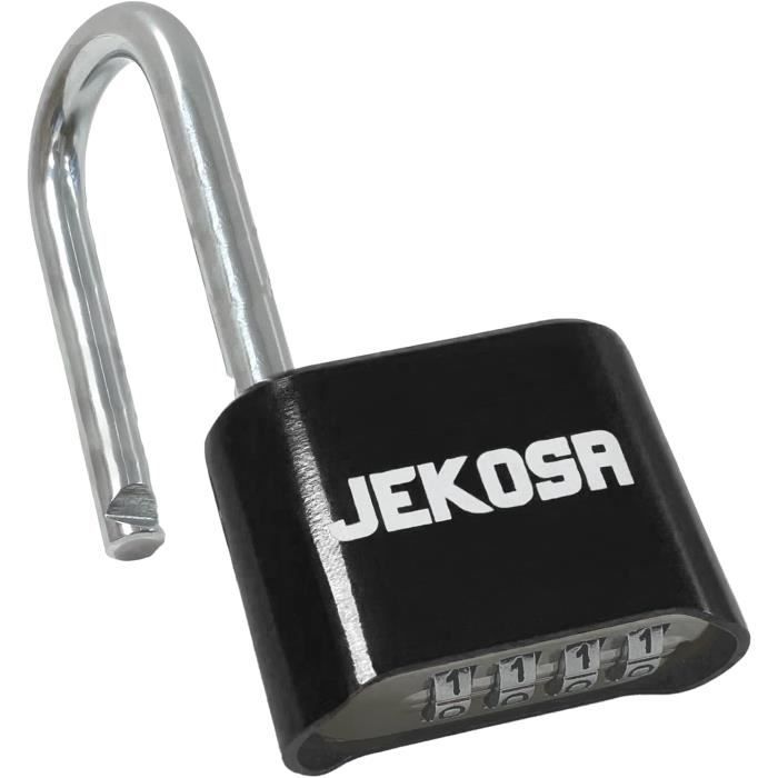 Cadenas étanche extérieur, serrure à combinaison à 4 chiffres, serrure codée antivol pour