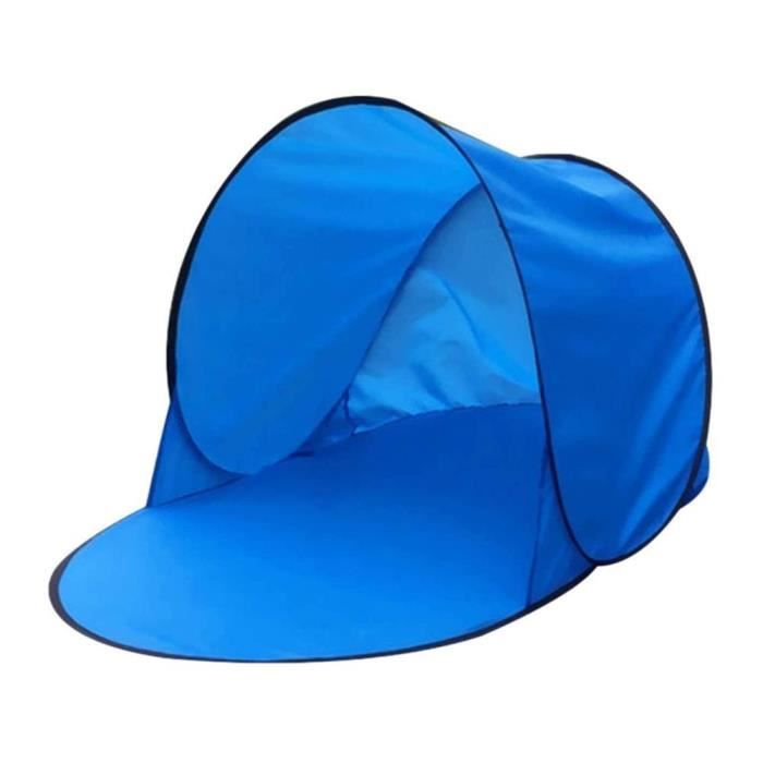 Tente Auvent Pop-up 2,4x2,4 M – Abri Solaire 4-6 Personnes, Imperméable UPF50+, Avec Piquets, Pour Plage Et Camping
