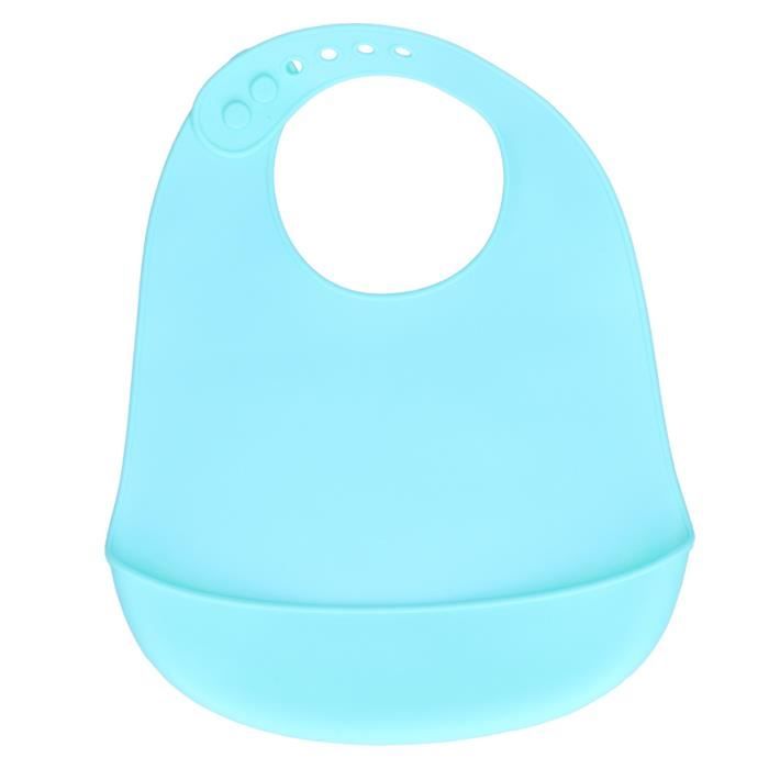 Bavoire Bébé Silicone étanche - 6 Tailles Réglables, Facile à Nettoyer