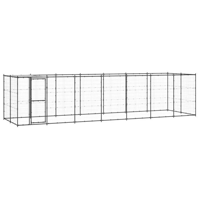 VidaXL Chenil avec toit 16 94 m²