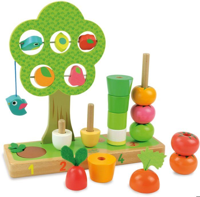 Jeu d'éveil - VILAC - J'apprends à compter les légumes - Bébé - 1 joueur ou plus - 10 min