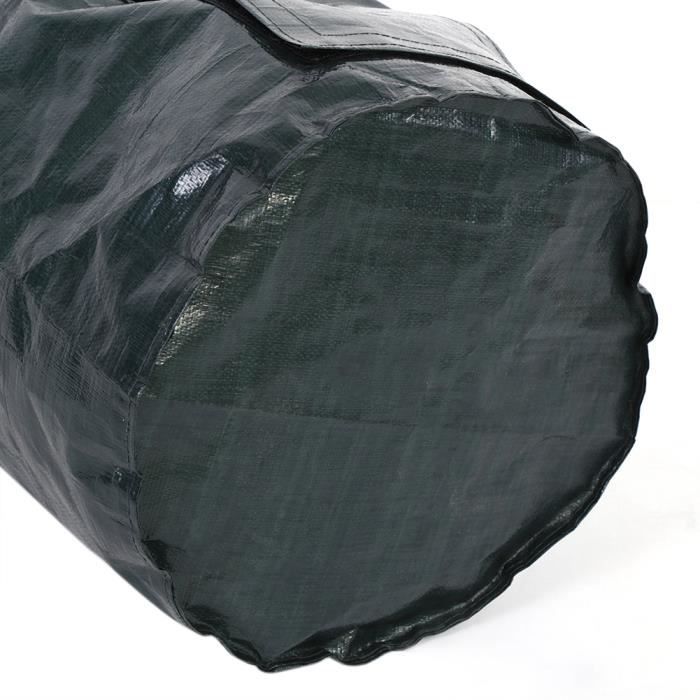 Sac à Compost Oyria – 45x80 Cm, En PE, Avec Fermeture éclair Et Fenêtre Latérale
