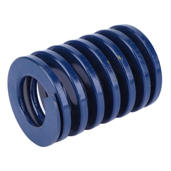 Ressort De Compression Moule 20x80mm Charge Légère Bleu - Spirale Estampage Haute Précision 1 Pièce