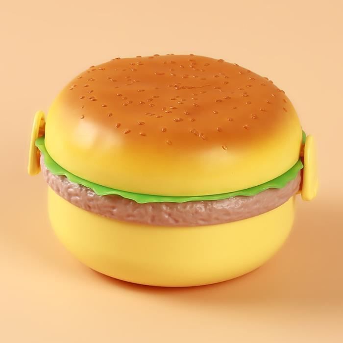 Ensembles D'assiettes Et De Bols, Ensemble D'assiettes à Hamburger, Vaisselle De Cuisine Empilable à 6 Couches, Plats Latéraux En Forme De Hamburger, Vaisselle à Dessert Pour