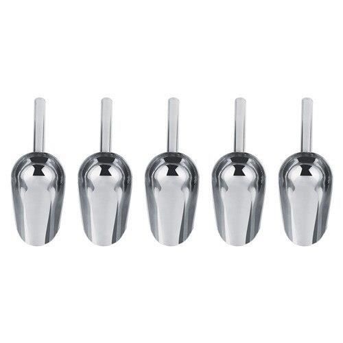 Lot De 2 Mini Pinces Alimentaires En Acier Inoxydable - Pince à Pâtes, Glaçons, Salade Et Service - Style Ancien Élégant