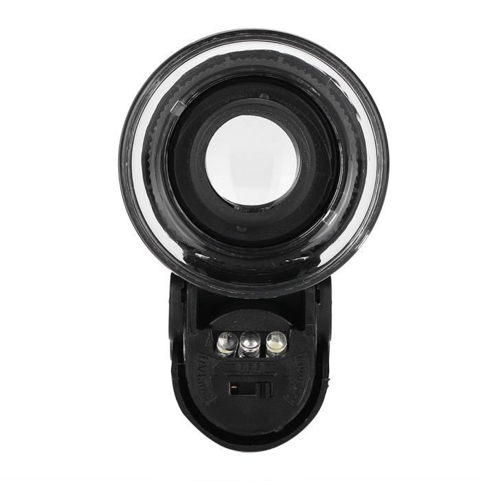 Loupe portable, loupe de bijoux focale réglable, durable pour la maison, le bureau Achat