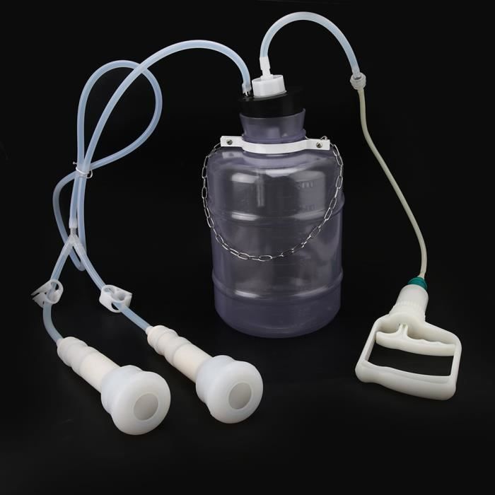 Machine De Traite Manuelle Portable 3L Jacksking – Idéale Pour Chèvres, Moutons & Petites Vaches à La Maison