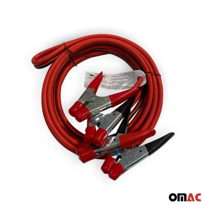 Cable de démarrage 25mm2, poids lourd, rouge