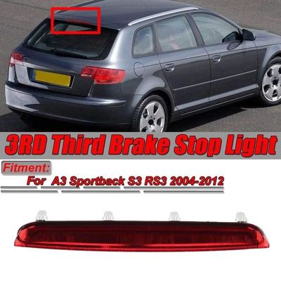 Feu Stop 1 Pièces LED Haut Niveau 3ème Feu Stop Voiture pour A3 S3 Feu Stop 1 Pièces LED Haut Niveau 3ème Feu Stop Voiture pour A3 S3