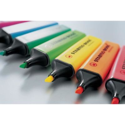 4 Surligneurs JOLLY 2 En 1 - Double Pointe Pour Coding Couleur Et Anti-dessèchement