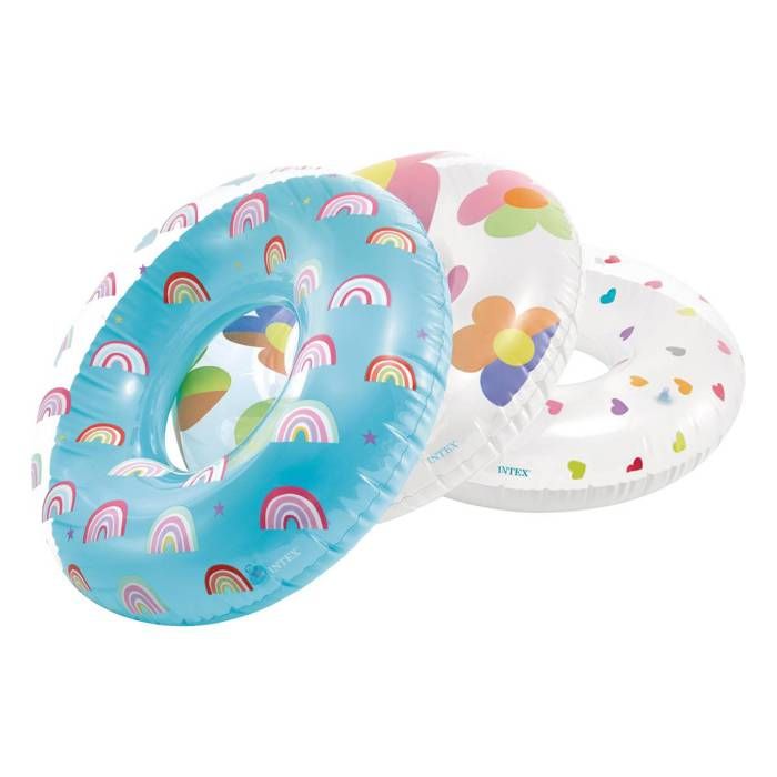 Bouée fantasy 81cm - Intex - Multicolore - Cdiscount Sport