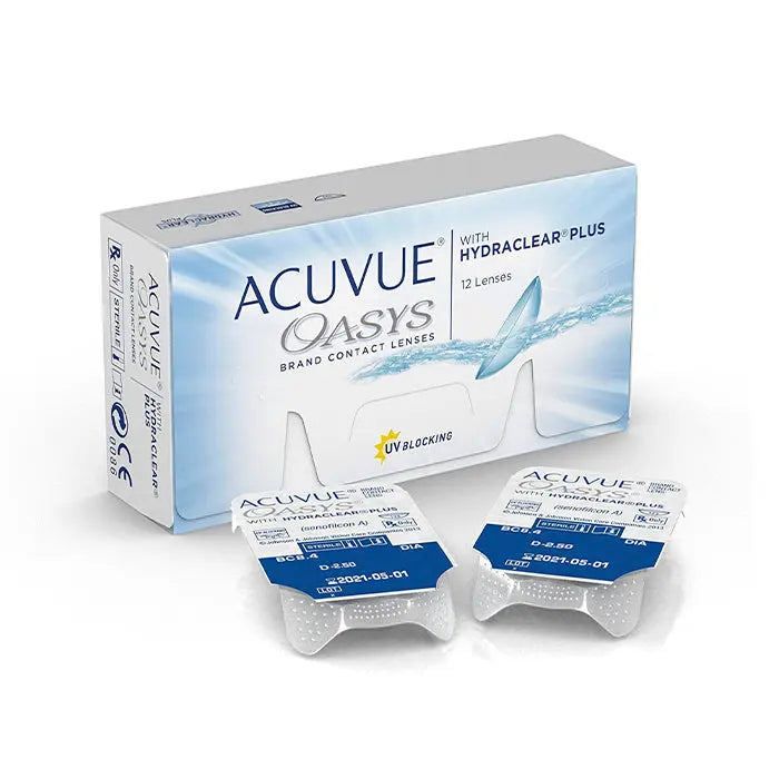Acuvue Oasys Hydraclear Contact Lenses Replacement 2 Weeks -3.00 BC/8.4 ...
