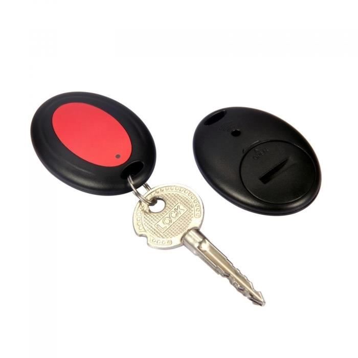1 a 1 Recepteur Porte Cle Siffleur Localisateur Sonore Key Finder Anti-Perte
