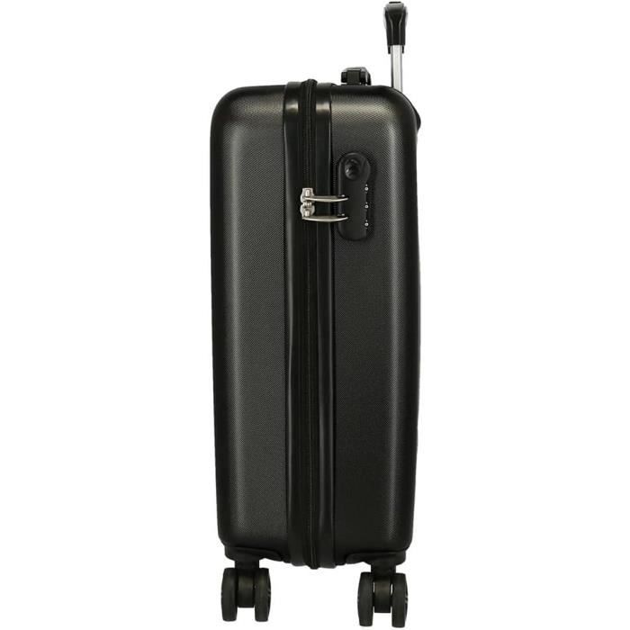 Valise Cabine Davis Noire 38 X 55 X 20 Cm Rigide ABS Fermeture Lat rale valise-cabine-davis-noire-38-x-55-x-20-cm-rigide-abs-fermeture-lat-rale